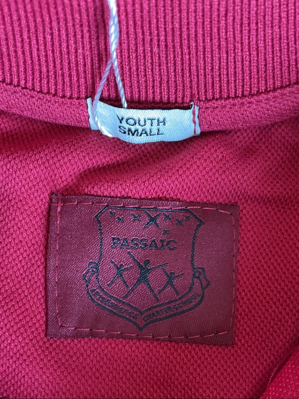 The Children's Place Red Long Sleeve Pique Polo - Picture 8 of 8